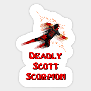 Deadly Scott Scorpion - QWA Sticker